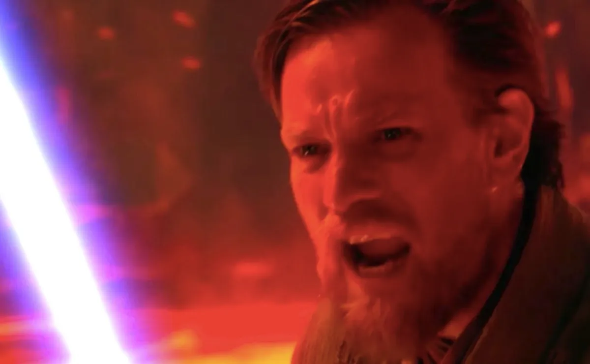 Obi-Wan telling Anakin that Chancellor Palpatine is evil in Star Wars: Episode III – Revenge of the Sith.