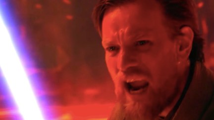 Obi-Wan telling Anakin that Chancellor Palpatine is evil in Star Wars: Episode III – Revenge of the Sith.