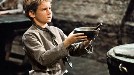 Mark Lester as Oliver Twist