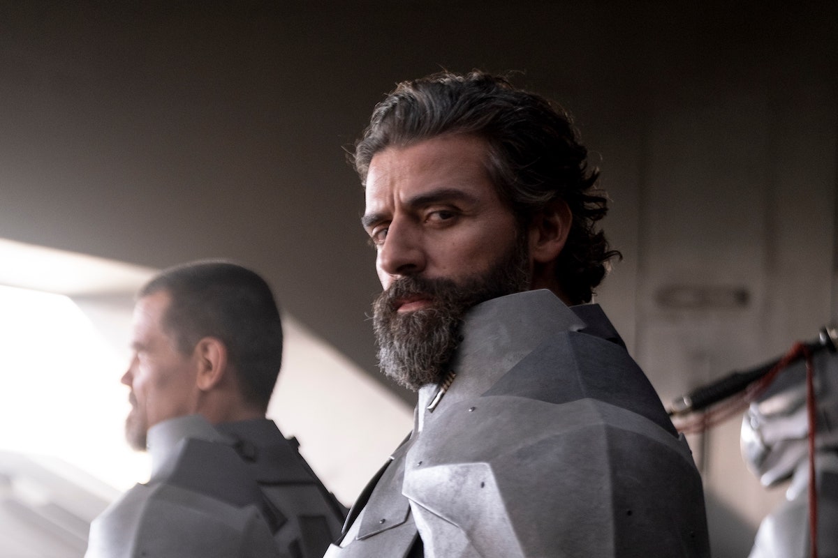 Oscar Isaac rocks a beard as Duke Atreides in 'Dune'
