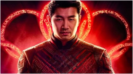 simu liu as shang-chi in shang-chi and the legend of the ten rings