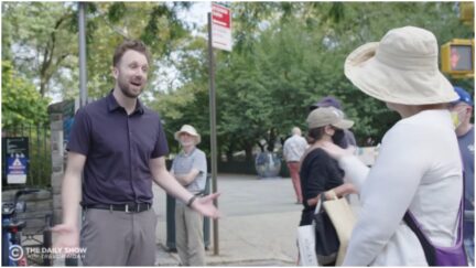Jordan Klepper interviews anti-vaxxers