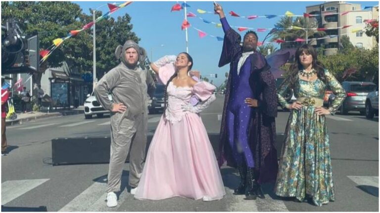 James Corden, Camila Cabello, Billy Porter, Idina Menzel