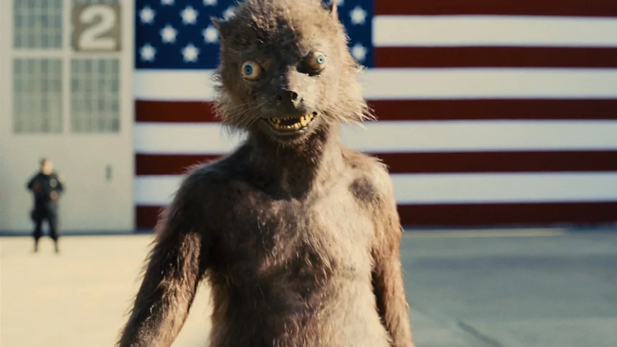 Sean Gunn as the Weasel in the Suicide Squad