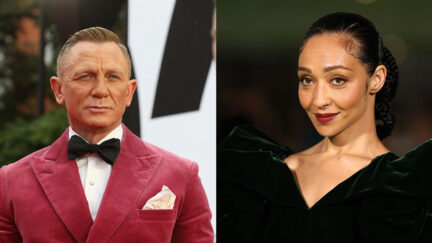 Daniel Craig and Ruth Negga at premieres