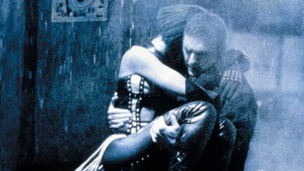 Whitney Houston and Kevin Costner