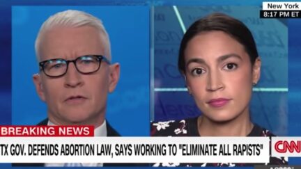 Anderson Cooper interviews Alexandria Ocasio-Cortez on CNN