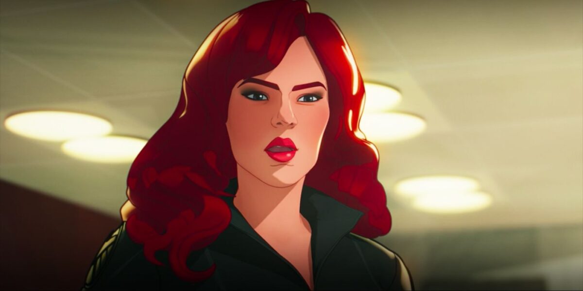 Natasha Romanoff looking annoyed in Marvel's What If