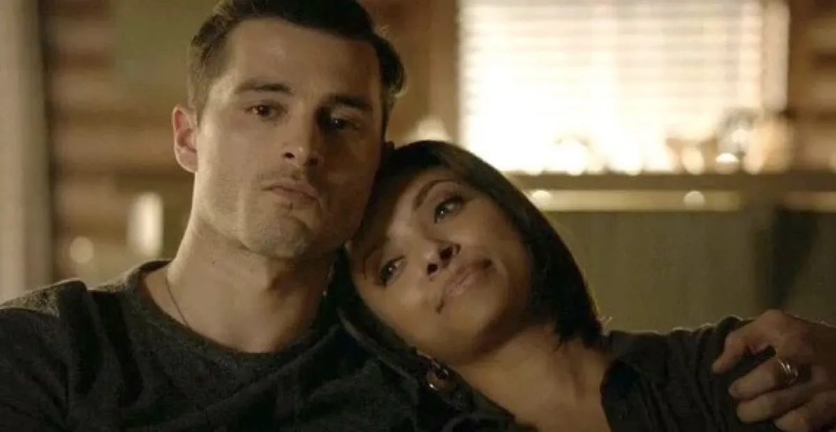 Bonnie and Enzo on The Vampire Diaries.