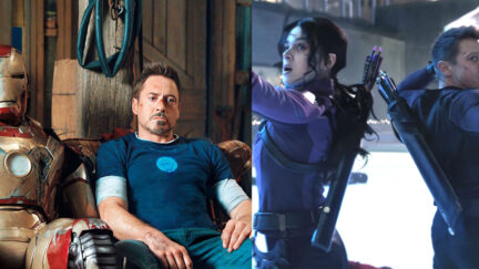 Iron Man 3 and Hawkeye comparisons