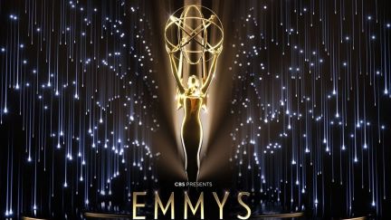 The 2021 Emmys promo. (Image: CBS.)