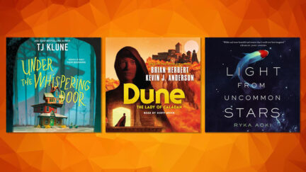 Three Macmillan audiobooks.