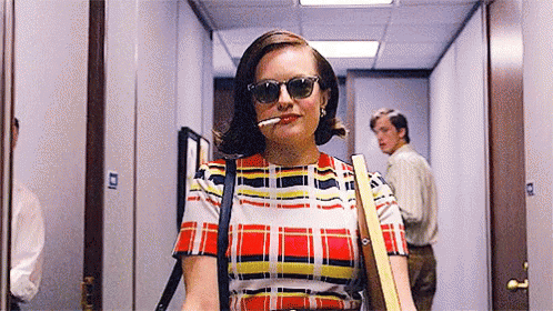 Elisabeth Moss as Peggy in 'Mad Men'
