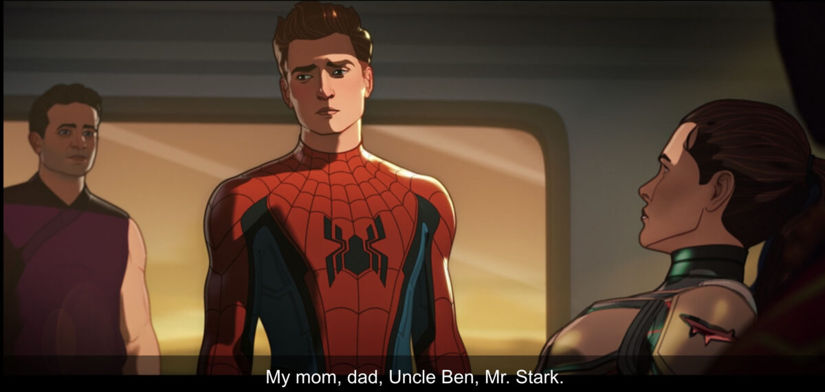 Peter Parker is sad
