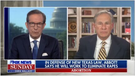 Chris Wallace and TX Gov. Greg Abbott on Fox News