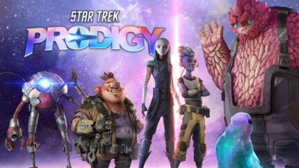 Star Trek: Prodigy cast art.