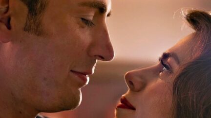 Steve and Peggy dance in Marvel's Avengers: Endgame.