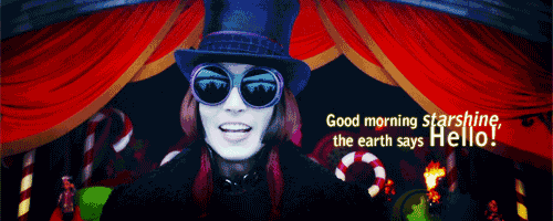 Johnny Depp talking about the earth in Charlie and the Chocolate Factory 