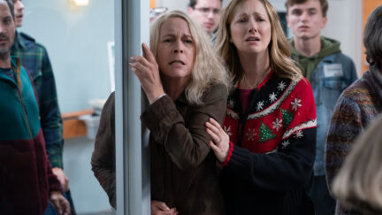 Jamie Lee Curtis and Judy Greer in 'Halloween KIlls'