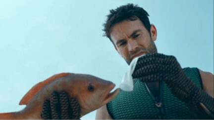 Chase Crawford as The Deep on Amazon's The Boys