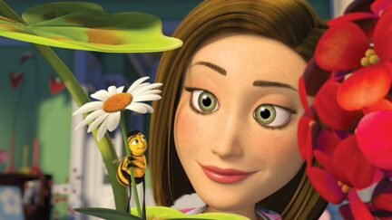 Renée Zellweger and Jerry Seinfeld in Bee Movie (2007)