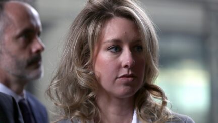 SAN JOSE, CALIFORNIA - JUNE 28: Former Theranos founder and CEO Elizabeth Holmes arrives at the Robert F. Peckham U.S. Federal Court on June 28, 2019 in San Jose, California. Former Theranos CEO Elizabeth Holmes and former COO Ramesh Balwani appeared in federal court for a status hearing. Both are facing charges of conspiracy and wire fraud for allegedly engaging in a multimillion-dollar scheme to defraud investors with the Theranos blood testing lab services. (Photo by Justin Sullivan/Getty Images)