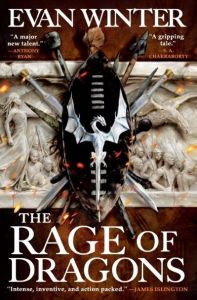 Rage of Dragons by Evan Winter book cover. (Image: Orbit Books)
