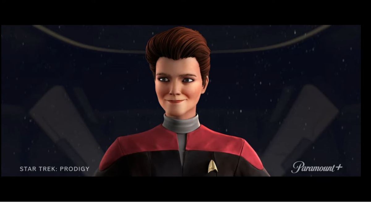 Kathryn Janeway hologram in Star Trek; Prodigy