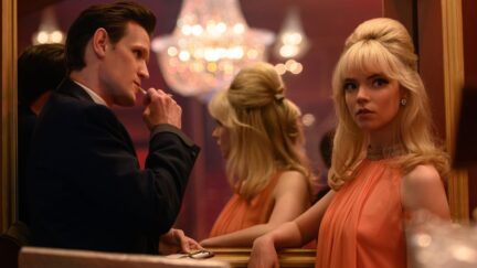 Matt Smith and Anya Taylor-Joy in 'Last Night in Soho'