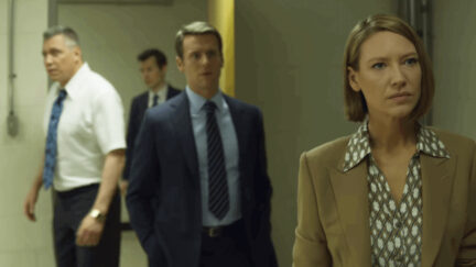 The cast of Mindhunter looking real professional