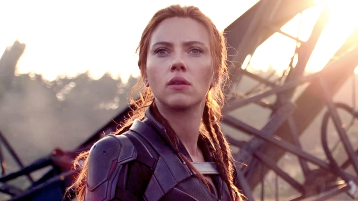 Scarlett Johansson as Natasha Romanoff/Black Widow in Marvel's Black Widow movie.