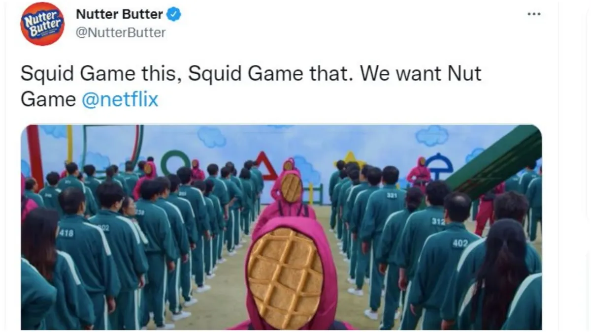 Nutter Butter Twitter account
