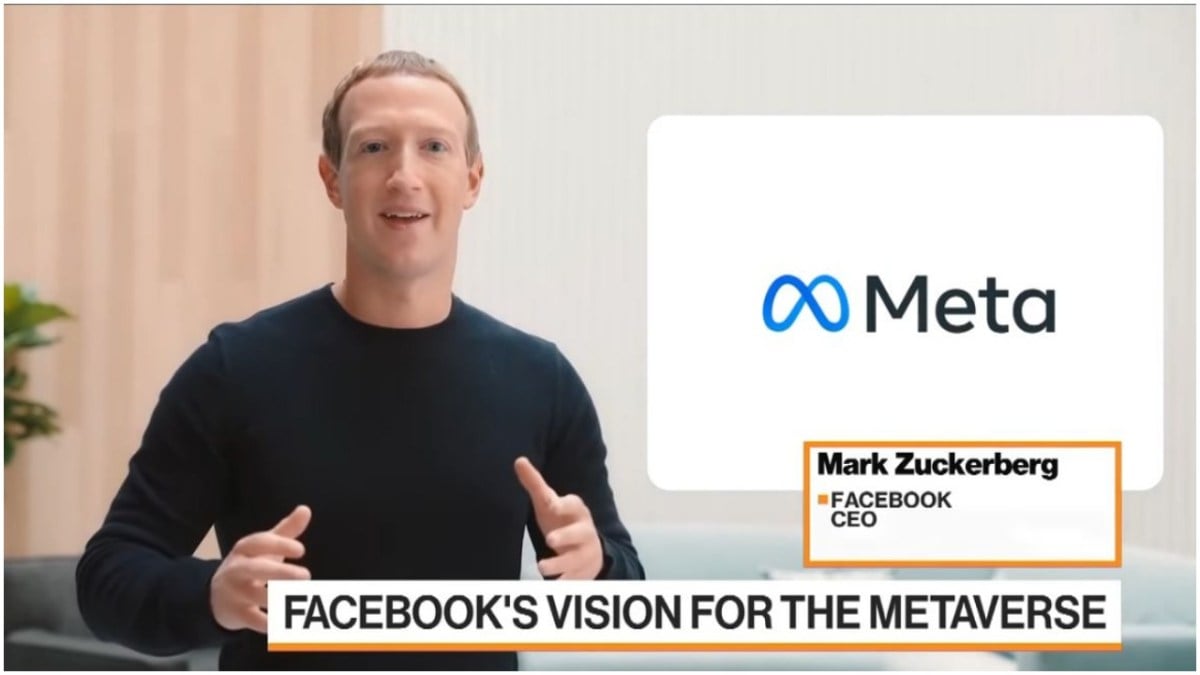 Mark Zuckerberg debuts Meta