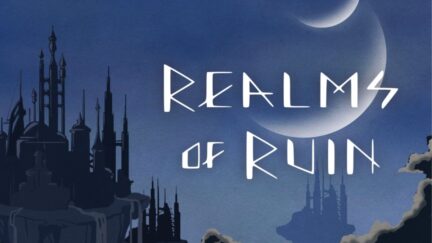 Banner for now cancelled Realms of Ruin NFT debacle. (Image: Julie Zhuo.) https://joulee.medium.com/realms-of-ruin-web3-storytelling-339da44a65c0