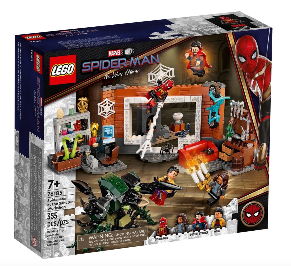 Spider-Man no way home lego set front