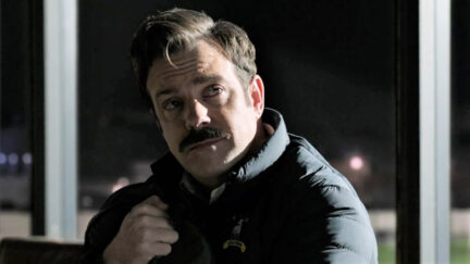 Ted Lasso crying and emotional