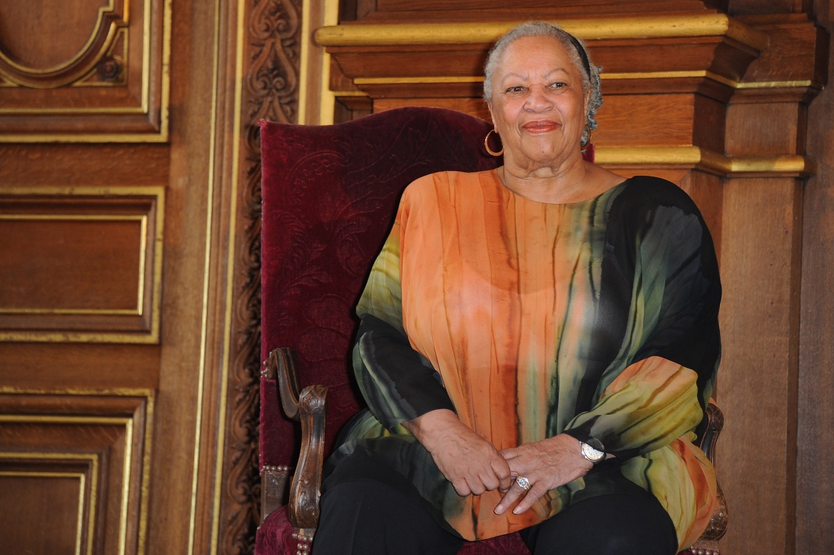 PARIS - NOVEMBER 04: US Author and Nobel Prize in literature winner Toni Morrison receives the Honor Medal of The City of Paris (Grand Vermeil) at Mairie de Paris on November 4, 2010 in Paris, France. (Photo by Francois Durand/Getty Images)