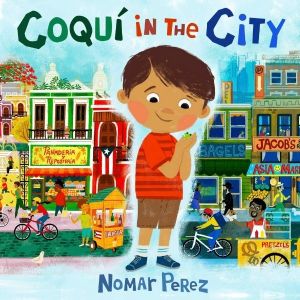 "Coquí in the City" by Nomar Perez (Image: Dial Books.)