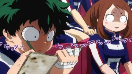 Deku writing