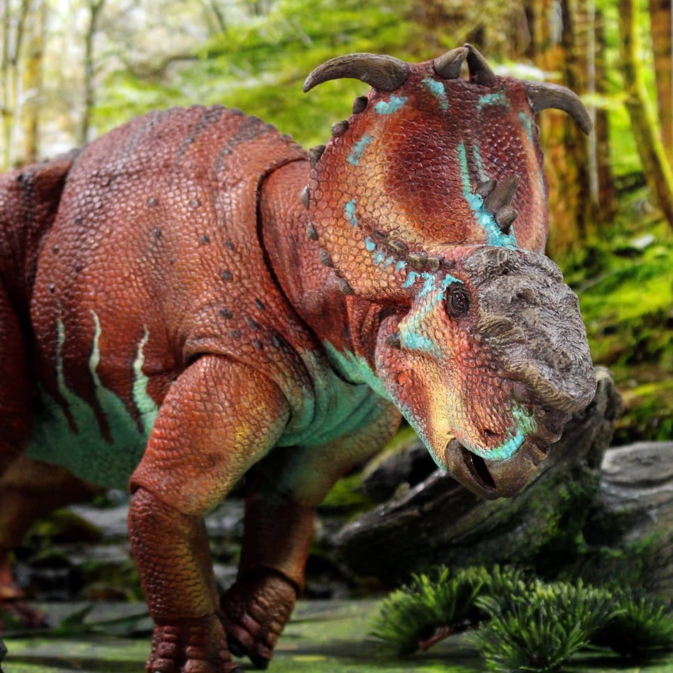 Pachyrhinosaurus lakustai dinosaur action figure