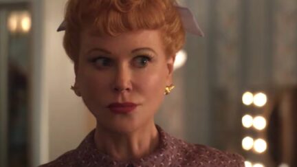 Nicole Kidman as Lucy in being the ricardos