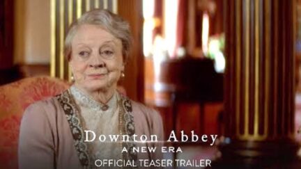 Maggie Smith as Violet Crawley in Downton Abbey: A New Era.