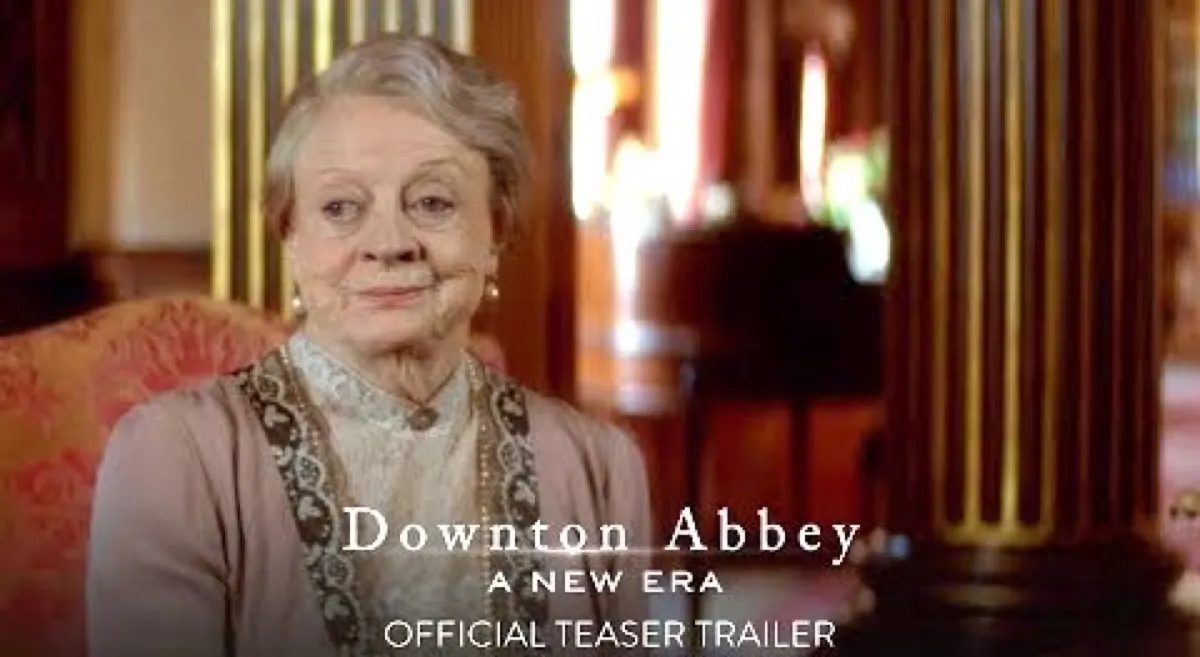 Maggie Smith as Violet Crawley in Downton Abbey: A New Era.