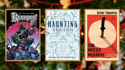 Six plus Horrors and Thrillers perfect for Christmassy and winter season. (Image: Image Comics, Pegasus Crime, and Pushkin Vertigo.)