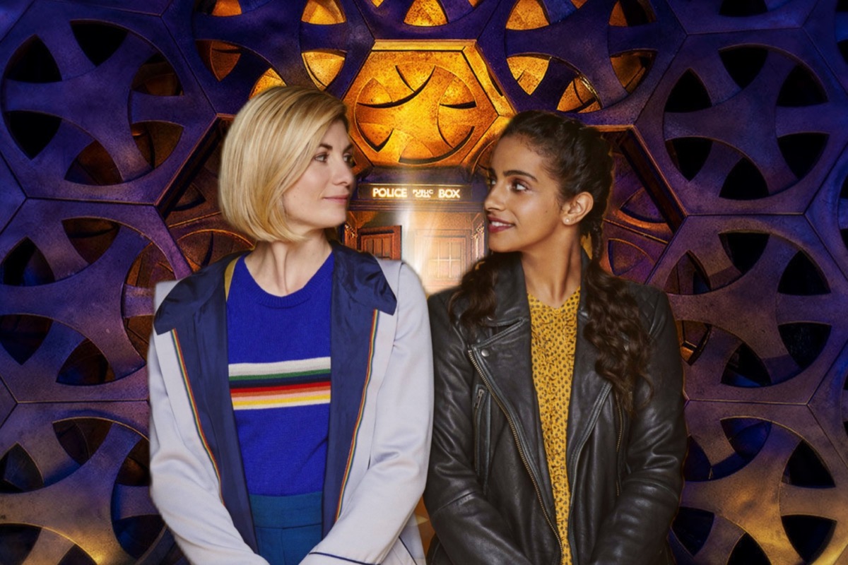 The Thirteenth Doctor and Yaz looking at each other on BBC's Doctor Who.