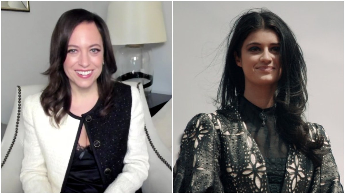 Lauren Hissrich and Yennefer of Vengerberg