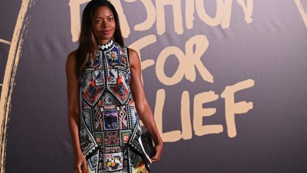 LONDON, ENGLAND - SEPTEMBER 14: Naomie Harris attends Fashion For Relief London 2019 at The British Museum on September 14, 2019 in London, England. (Photo by Jeff Spicer/Getty Images for Fashion For Relief)