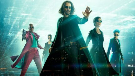 Keanu Reeves in The Matrix Resurrections