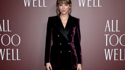 Taylor Swift at the NYC premiere for All Too Well