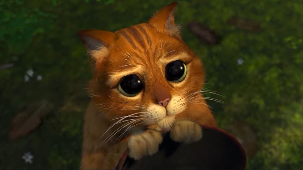 Puss in Boots cute doe eyes
